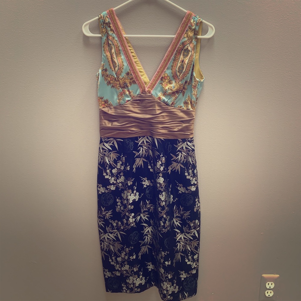 Phoebe Couture Asian Style Dress. Size 2